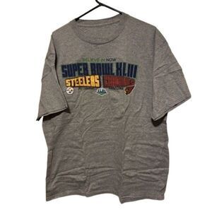 Super Bowl XLIII Pittsburgh Steelers Arizona Cardinals Size XL T-Shirt
